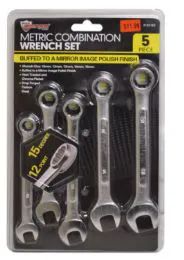 12 Bulk Metric Wrench Set 5 Piece