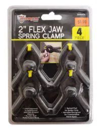 48 Bulk Mini Nylon Spring Clamps 4 Piece 2 Inch