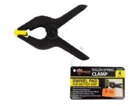 72 Bulk Nylon Spring Clamp 4 Inch