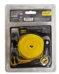 24 Bulk Heavy-Duty Ratchet Tie Down