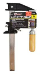 24 Bulk Ratcheting F Clamp 6 Inch
