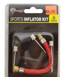 60 Bulk Sports Inflator Kit 6 Piece