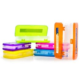 24 Bulk 8 inch Bright Color Double Deck Organizer Box