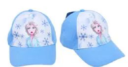 24 Bulk Baseball Hat Kids Frozen