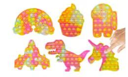 24 Bulk Bubble Pop Toy Assortment
