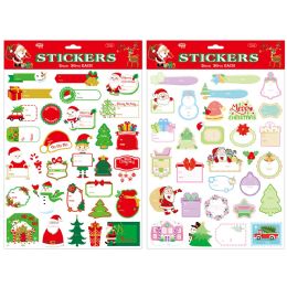 48 Bulk 2-Pack Christmas Gift Tag Total 60ct