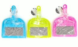 24 Bulk 24 Dustpan With Brush Set Assorted Color 24set