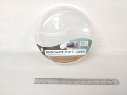 24 Bulk Plastic Microwave Cover Rd. Lg W/ Vent 24/cs