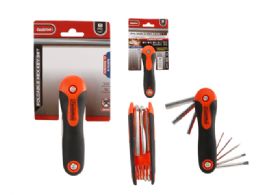 96 Bulk 8 Piece Folding Hex Key Set