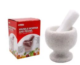 12 Bulk Marble Mortar And Pestle