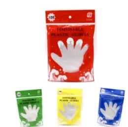 24 Bulk Disposable Gloves 100 Count 