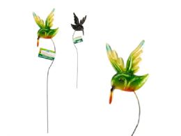 72 Bulk Metal Garden Stake, Hummingbird