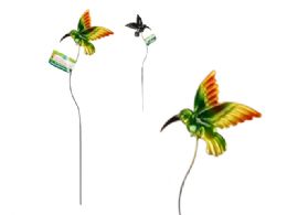 72 Bulk Garden Metal Stake Hummingbird