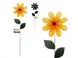 72 Bulk Garden Metal Stakes With Leaves