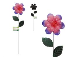 72 Bulk Garden Metal Stakes With Leaves