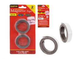96 Bulk 2 Piece Magnetic Tape Strips