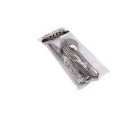 48 Bulk 12 Count Plastic Cutlery Assorted 7 Inch