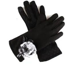 144 Bulk Ladies Leather Winter Gloves