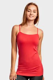 72 Bulk Sofra Ladies 21 Camisole Teaberry