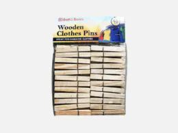 48 Bulk 48pcs Wooden Cloth Pins