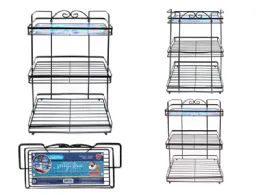 12 Bulk Rectangular Premium Quality 3-Tier Corner Organizer