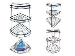 12 Bulk Premium Quality 3-Tier Corner Organizer
