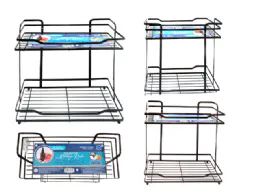 12 Bulk 2-Tier Rectangular Bath Rack