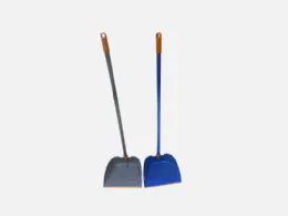 24 Bulk Long Folding Dustpan Blue Grey