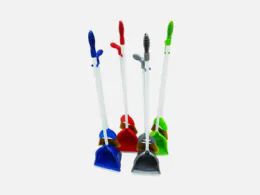 12 Bulk Long Handle Dustpan W/broom