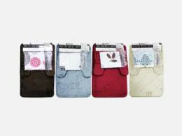 12 Bulk 15pcs Memory Foam Bath Rug Set
