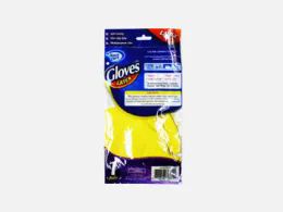 72 Bulk Large Kitchen Yellow Gloves