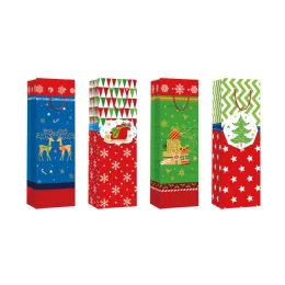 144 Bulk Xmas Wine Bag