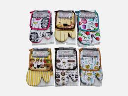 48 Bulk 3pk Printed Kitchen Set