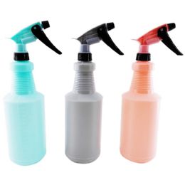 48 Bulk 30oz/900ml Spray Bottle Asstd Colors