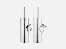 12 Bulk Ss Tall Toilet Brush With Holder