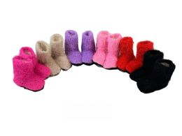 36 Bulk Girls Slipper Boots Size S