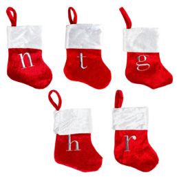 60 Bulk Mini Monogram Stocking pp