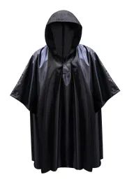 12 Bulk Water Resistant Rain Poncho In Navy
