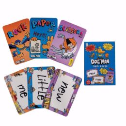 24 Bulk Dog Man Flashcards Set
