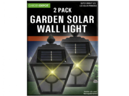 6 Bulk Outdoor Led Solar Wall Lamp