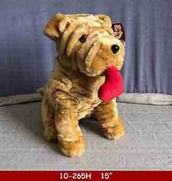 10 Bulk La Pei Dog With Red Love Heart