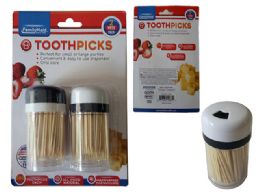 96 Bulk 2-Piece Toothpicks 200-Piece Each Blister Card