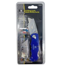72 Bulk Lock Back Utility Knife