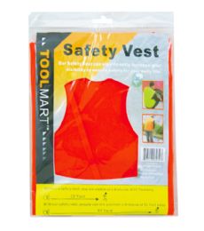 36 Bulk Safety Vest Red And Yellow
