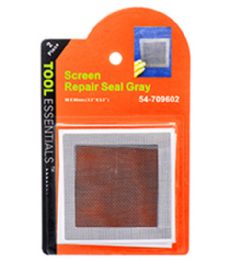 72 Bulk Screen Repair Seal Gray 3.5 X 3.5 Inch