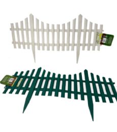24 Bulk Garden Fence Flexible Assorted Color