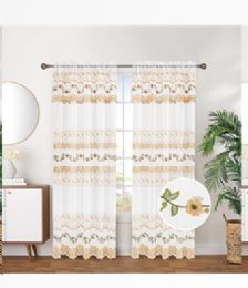 12 Bulk Curtain Panel Grommet Color Yellow