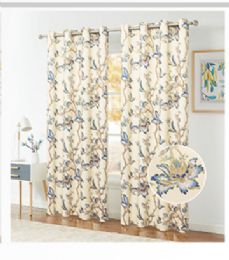 12 Bulk  Curtain Panel Grommet Color Gray