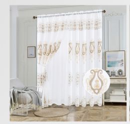 12 Bulk Curtain Panel Rodpocket Color Gold