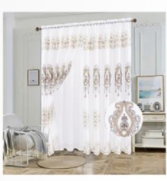 12 Bulk Curtain Panel Rodpocket Color Brown